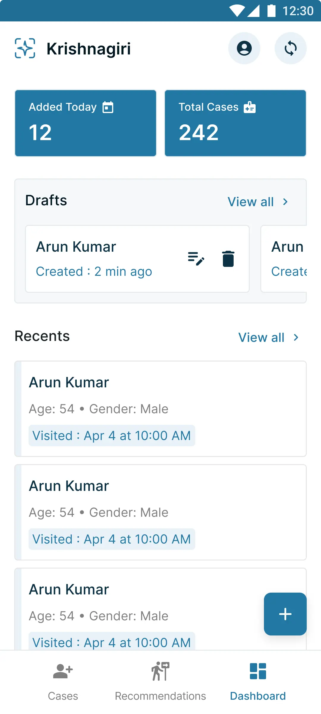 Evolution of the Oral Cancer Screening App